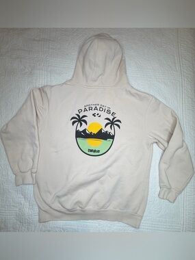 ThirtyTwo Snowboard Hoodie Outerbanks Graphic Paradise medium sweatshirt